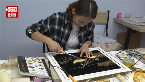 麥秸畫出新天地 90后女孩巧手變廢為寶，月入萬元